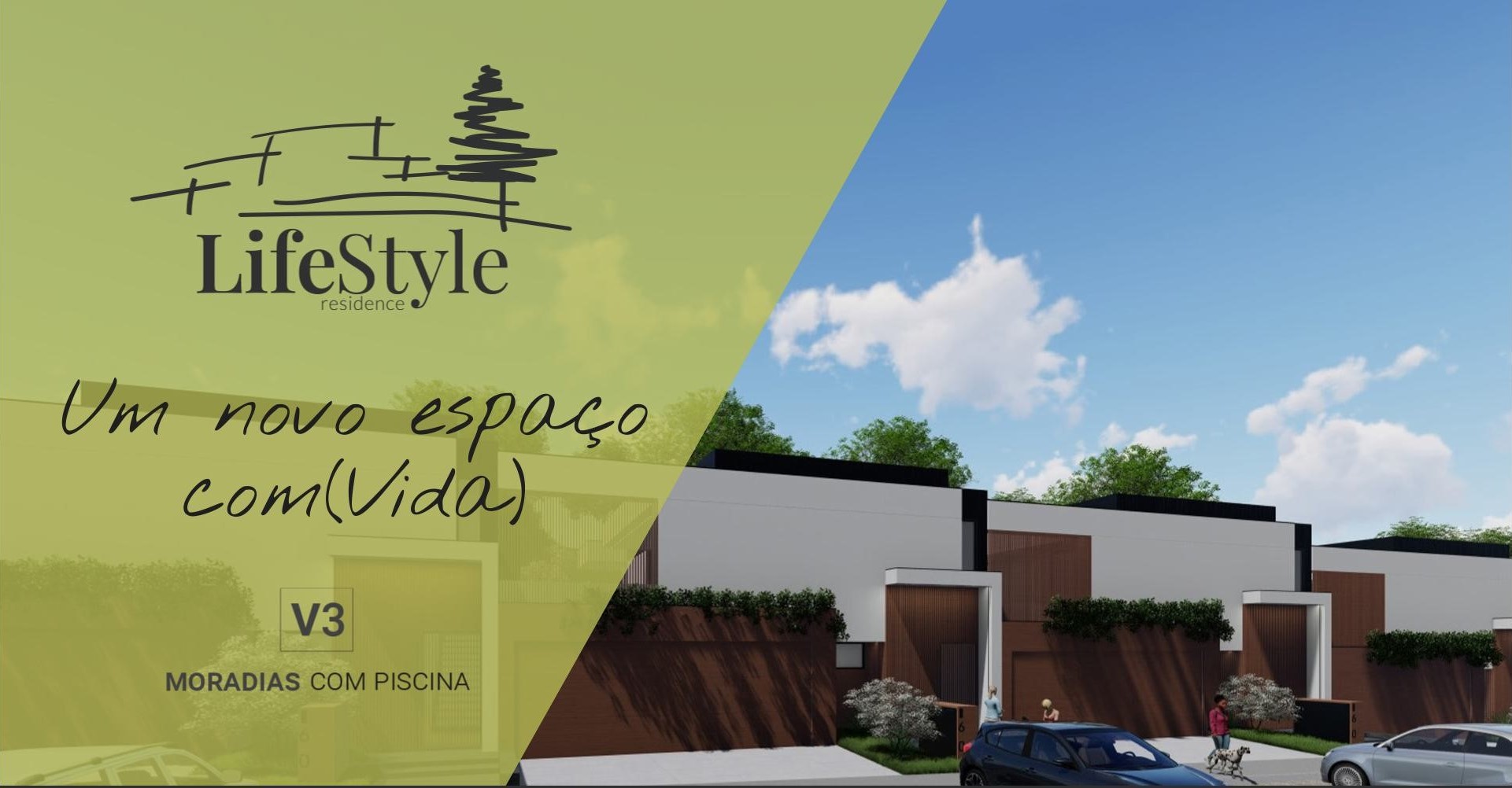 Vista do empreendimento LifeStyle Residence